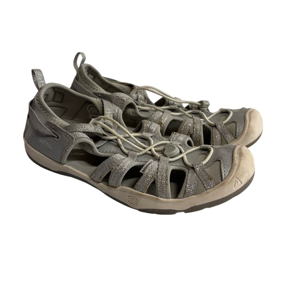 Keen Newport Grey Sparkly Youth Sandals Youth Size 3